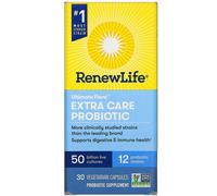 Renew Life, Extra Care, Ultimate Flora Probiotic, 50 Billion Live Cultures, 30 Vegetarian Capsules