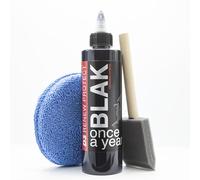 Renew Protect Blak Semipermanent Tire & Trim Treatment, Low to High Shine & Durability, Floor Mat- RV- Motorcycle-Safe, Acrylic Ceramic-Hybrid Protectant, Wash-Proof, 5 min Dry-Seal 8oz