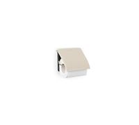 - ReNew Toilet Roll Holder - Fits All Regular Roll Sizes - Wall-Mounted - Corrosion Resistant - Bathroom Accessory - Fixing Materials Included - Soft