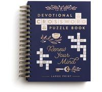 Renew Your Mind: Devotional Crossword Puzzle Book (36 Daily Devotions with Inspiring Activities to Refresh Your Soul) - The Perfect Gift for Christian Women (Faith Inspired Creativity)