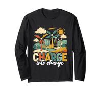 Renewable Energy Charge Into Change Long Sleeve T-Shirt