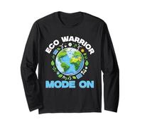 Renewable Energy Eco Warrior Mode On Long Sleeve T-Shirt