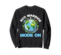 Renewable Energy Eco Warrior Mode On Sweatshirt