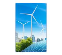 Renewable Energy Notebook / Journal: Lined Solar / Wind Power Ecology Nature Evironment Notepad For Adults, Boys & Girls (Kids) | For Home or School | A Great Gift / Present | Handy 6x9" | 120 Pages.
