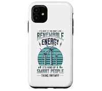 Renewable Energy Wind Turbine Environmentalist Case for iPhone 11