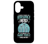 Renewable Energy Wind Turbine Environmentalist Case for iPhone 17