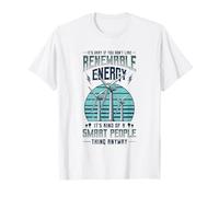 Renewable Energy Wind Turbine Environmentalist T-Shirt