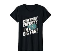 Renewable Energy Wind Turbine - Funny Earth Day Value Graphic T-Shirt