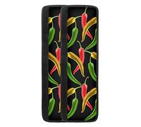 Renewold 2pcs Refrigerator Door Handle Cover, Microwave Fridge Dishwasher Oven Door Handle Covers Anti-skid from Smudges Fingertips Drips Home Kitchen Decor Chili