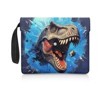 Renewold Book Covers Book Sleeve Dinosaur Print Protector Book Holder Bag for Hardcovers Paperbacks Textbooks Notebooks Pouch Bible Case Document Bag Tablet Case