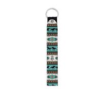 Renewold Ethnic Aztec Horse Lanyard Hand Wrist Lanyard - Durable and Premium Quality Wristlet Strap for Women