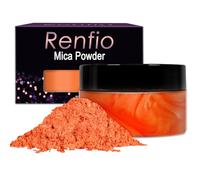 Renfio 100g Mica Powder Pigment, Metallic Natural Dye Mineral