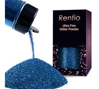 Renfio Ultra Fine Glitter Powder 2.11 Oz (60g) Metallic Resin Glitter