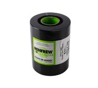 Renfrew Pro Black Cloth Hockey Tape, 5 Rolls (1'' x 18m)