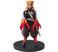 Rengoku Kyoujurou Kimetsu No Yaiba Anime Cartoon Characters 15-18cm PVC Model Statue Collection Gift Desktop Decoration Figure Doll for Anime Fans