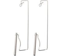 Rengue 2 Pack Single Spool Stand for Vintage Sewing Machine | Aluminum Alloy, Wide Compatibility, Smooth Thread Feed, Essential Accessory, Easy to Assemble, For Embroidery Quilting Serger