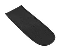 Rengue Motorcycle Rear Fender Cover Artificial Leather Fit XL 883 1200 48 | Flame Pattern Mudguard Protector, Wear-Resistant Soft Texture, Dust Defense Pad, Reserved Mounting Holes, 368x142mm Size,