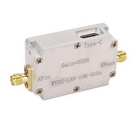 Rengue RF Amplifier Module RF WideBand Amplifier Low Noise LNA 10M-6GHz 30dB High Gain with SMA Female Connector for FM Radio Remote Control Receivers Signal Booster