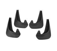 Rengue Universal Mud Flaps Set, Black PP Splash Guards for Car Pickup | Rustproof and Impact Resistant, Blocks Mud Stones Debris, for Front Rear Left Right Wheels, Mounting Screws Included