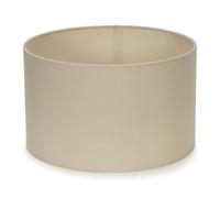 Reni Pair of Fabric Easy Fit Drum Ceiling Lamp Shade ValueLights Natural Small
