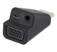 Renkforce 1383256 HDMI To VGA Audio Adapter