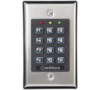 Renkforce Code Lock Surface-Mount Backlit Keypad 100+10 Codes