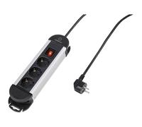 Renkforce 614A-CMB Power Strip with 6 Socket Pots Red Switch Wall ...