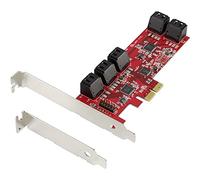 Renkforce RF-2748532 10 Port SATA Controller PCIe x4 Suitable for (SSD): SATA SSD with Low-Profile Slot Bracket