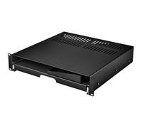 Renkforce RF-3429156 Server rack cabinet slider Black 2 U Retracta...