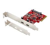 Renkforce RF-4599664 2 port USB 3.1 Gen 2 controller card PCIe USB C®