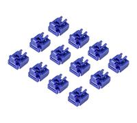 Renkforce Rf-4695234 Lan Socket Lock Set Silver-Blue 10-Piece Incl...