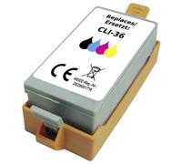 Renkforce RF-5705470 Ink Cartridge Compatible with Canon CLI-36 CM...