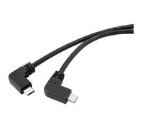 Renkforce RF-5720404 USB cable Black 1.00 m USB-C to USB-A USB 3.2...