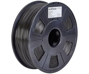 Renkforce RF-5771478 PLA-Lite Filament 1.75 mm 1 kg Black 3D Printing