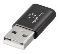 Renkforce RF-6615904 USB data blocker Adapter USB-A plug to USB-C ...