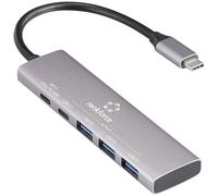 Renkforce RF-6676604 Multi-port hub USB-C 5 ports Aluminium casing...
