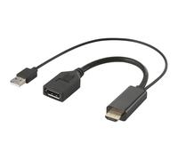 Renkforce Rf-6798312 USB-C HDMI Adapter Black-Grey 4K UHD 0.20M