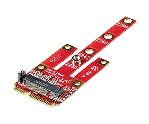 Renkforce RF-DT-134B Interface Converter [1x PCIe-Female 6-Pin - 1x Mini PCI Express]