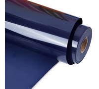 RENLITONG Matte Navy Blue Iron on Vinyl Roll -12Inch x 13ft HTV Heat Transfer Vinyl for T-Shirt HTV Rolls for All Cutter Machine - Easy to Cut & Weed for Heat Vinyl Design