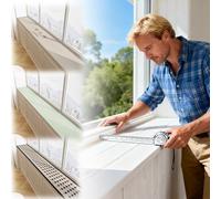 RENLXFI Diatomaceous Earth Mat for Windowsill, Custom Size Non-Slip Window Sill Protector Covers for Dogs Cat Plants Reading Nook, Waterproof Easy to Clean