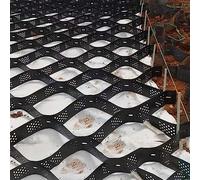RENLXFI Gravel Stabilizer Grid for Driveways,Scalable Ground Grid for Landscaping Patio Path Grass Rocks Filling, Geo Retainer Grid 1885 LBS Per Sq Ft(6.6x29.5ft (2x9m))