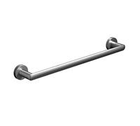 Renmlion Towel Rail Wall Mounted Towel Holder，40cm 50cm 60cm 70cm Single Towel Bar Rack Brushed Towel Rod Towel Shelf for Bathroom Kitchen Screws Mounting(30cm)