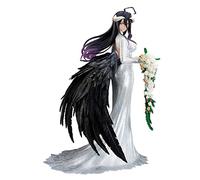 renmuq Overlord Albedo Figure Anime Character Action Figure 25CM PVC Cartoon Girls Model Statue Game Gift