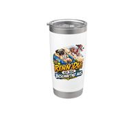 Renn Du Ich SEH beschäftigt Aus Funny Pug Greyhound Dog Stainless Steel Insulated Tumbler