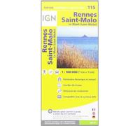 Rennes / St-Malo ign (Ign Map) by Institut Geographique National (2014-02-13)