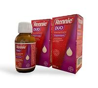 Rennie Duo Effect, Fast and Effective Heartburn Relief and Indigestion Relief for Acid Reflux 100 ml .1 Pack of 2