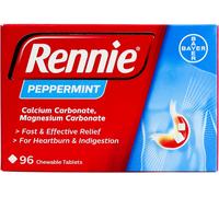 Rennie Peppermint 96 Tablets