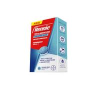 Rennie Peppermint Antacid Chewing Gum for Heartburn Acid Reflux, 20 Pieces