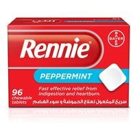 Rennie Peppermint Chewable Tablets 96'S