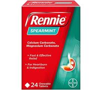 Rennie Spearmint 24 Tablets (Pack of 12 x 24s)